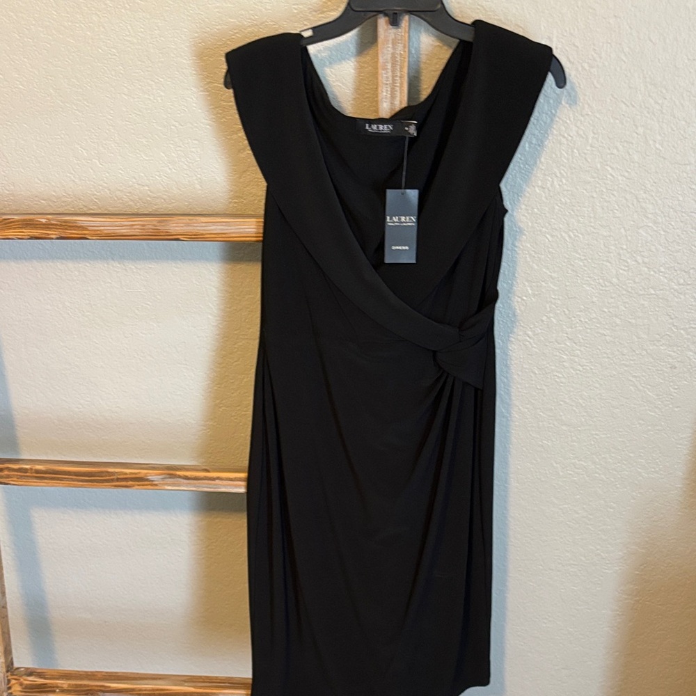 Lauren by Ralph Lauren Black Women's Dress